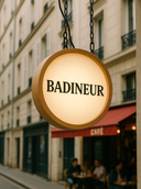 Boîte Lumineuse Circulaire  Bois Personnalisable – Design Unique et Éclairage LED Haute Qualité pour Magasins et Bureaux