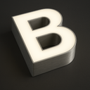 Lettre Lumineuse Personnalisée avec Éclairage Frontal – Côtés en Aluminium et Face en PMMA pour Enseigne Haut de Gamme