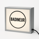 Boîte Lumineuse Extérieur Alluminium  Personnalisable – Design Unique et Éclairage LED Haute Qualité pour Magasins et Bureaux (Copie)