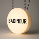 Boîte Lumineuse Circulaire  PMMA Personnalisable – Borderless et Éclairage LED Haute Qualité pour Magasins et Bureaux (Copie)